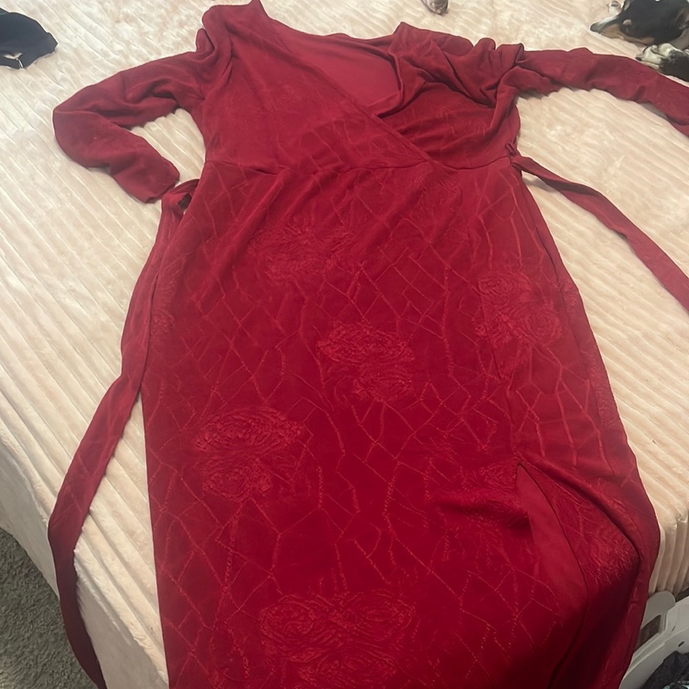 Floor length dress